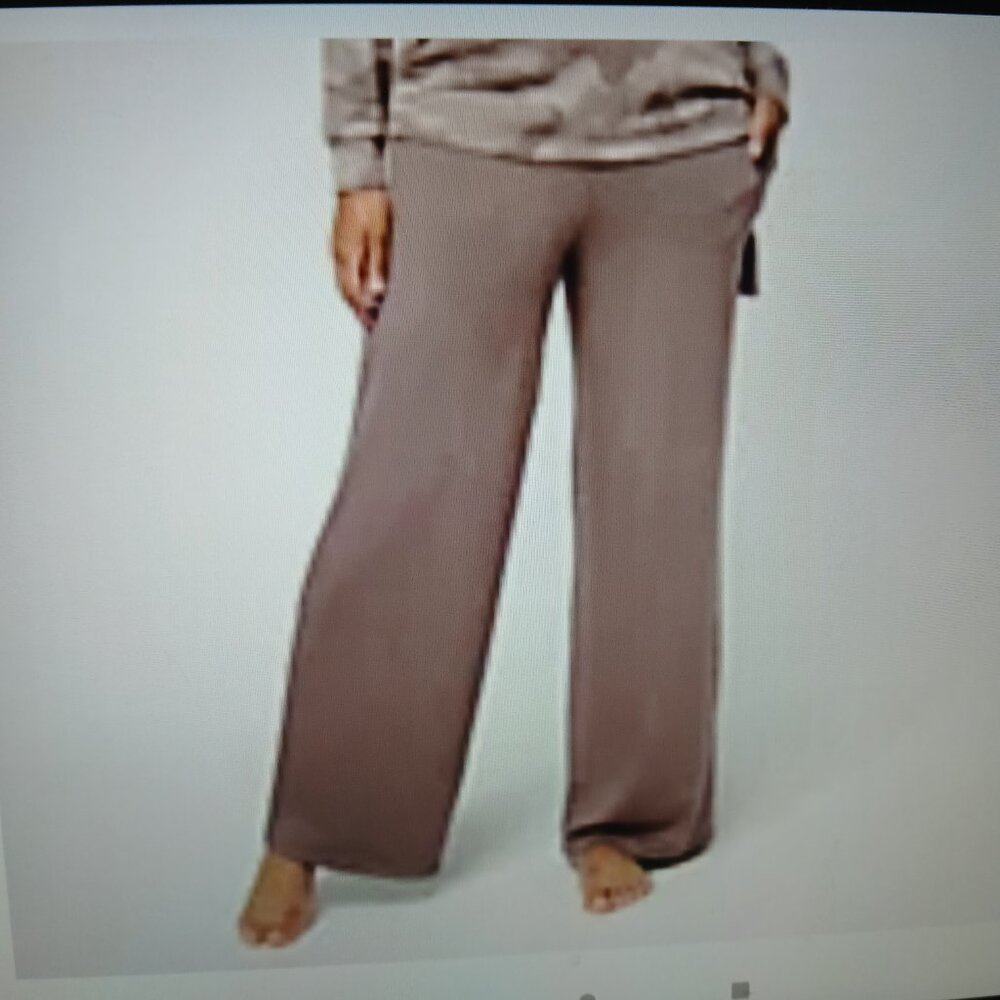 AnyBody Women's Lounge Brushed French Terry Knit Straight Leg Pant SZ 5X… - Picture 6 of 6